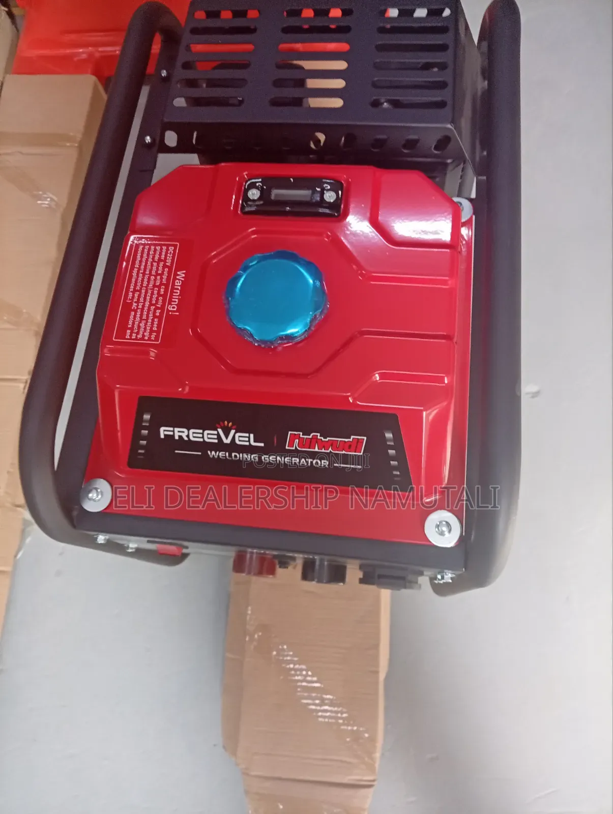Engine-Powered 130a Dc Welder With 230v Auxiliary Socket
