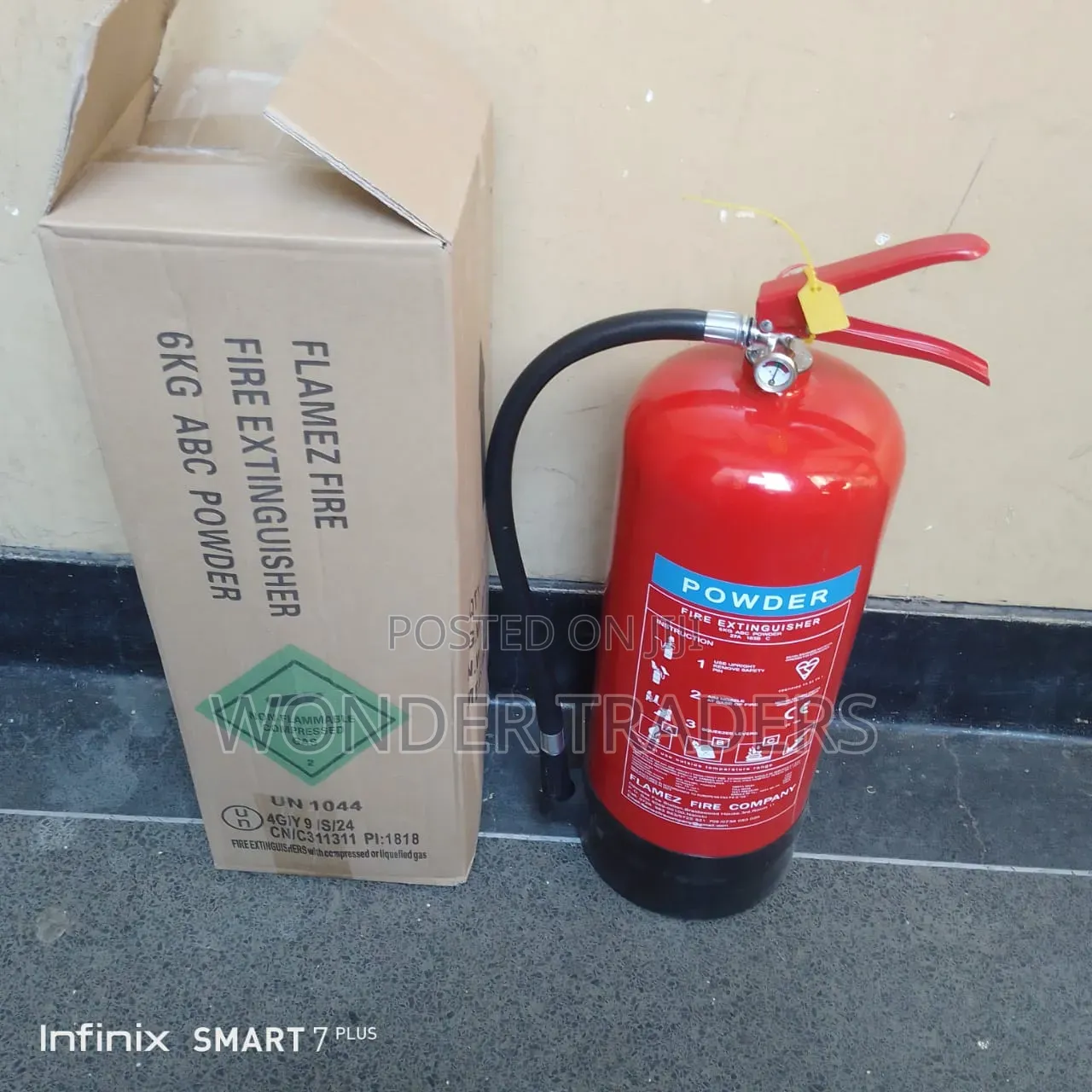 6kg Dry Powder Fire Extinguisher