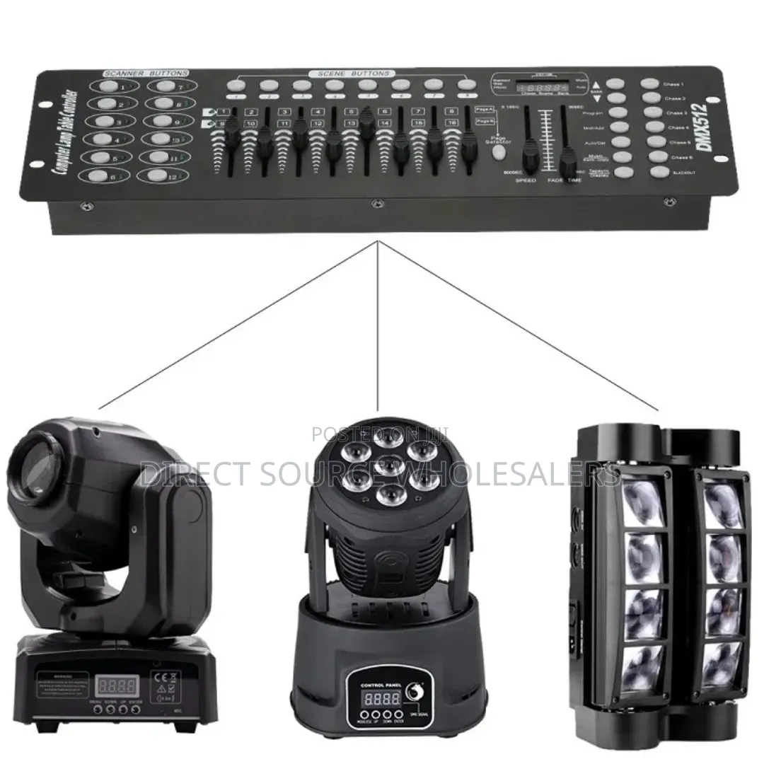 Universal Dmx512 Controller For Stage Lights