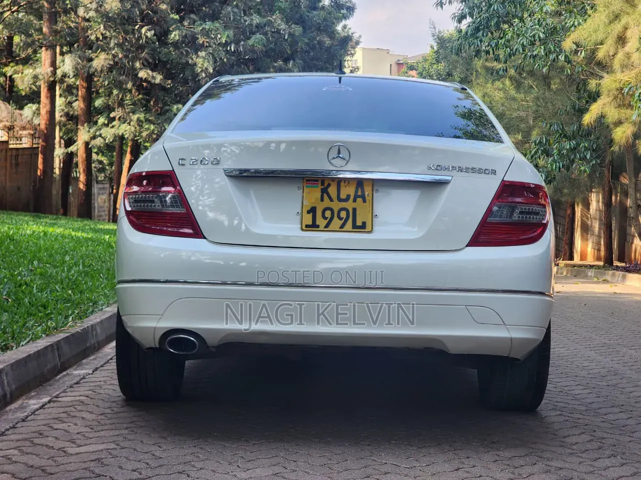 Mercedes-Benz C200 2007 White