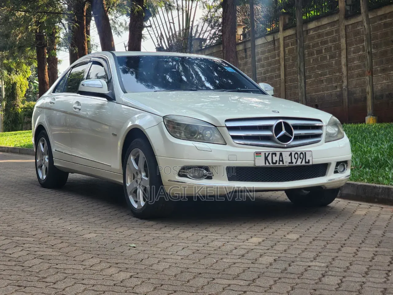 Mercedes-Benz C200 2007 White