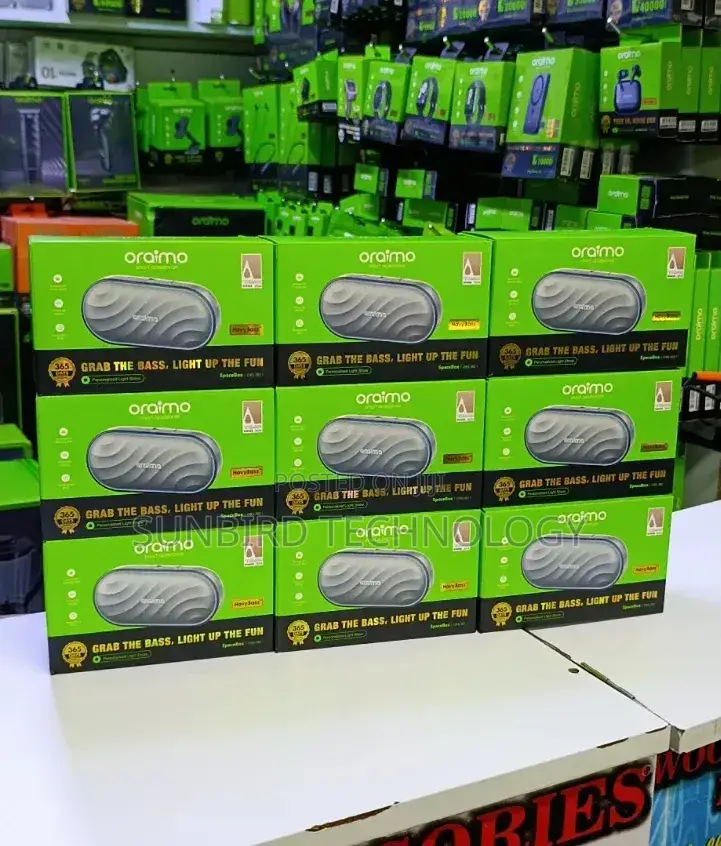 Oraimo 8w Booming and Thumping Obs-382 Spacebox Speaker
