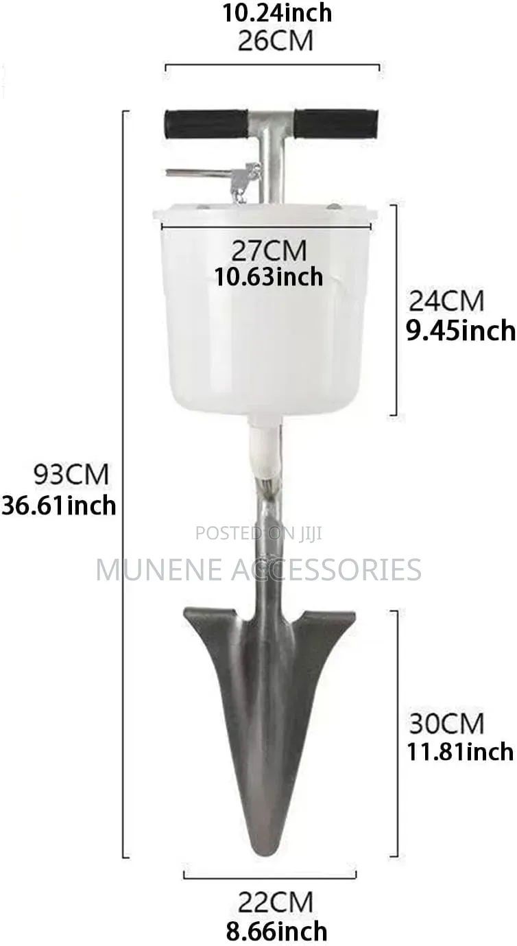 Gardening Seeder Fertilizer Applicator For Farm Vegetables Spreader