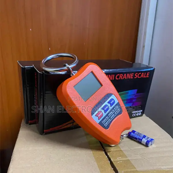 Backlight Heavy Steel Hook 200kg Portable Crane Digital Hanging Scale
