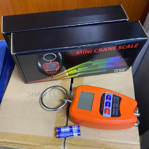Accurate Lightweight Hanging Scale 200kg Portable Mini Crane
