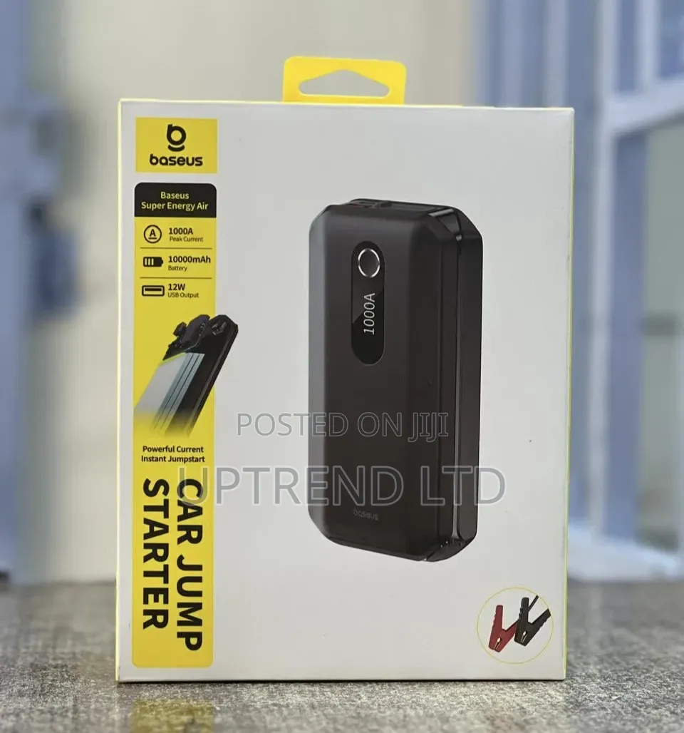 The Baseus Car Jump Starter