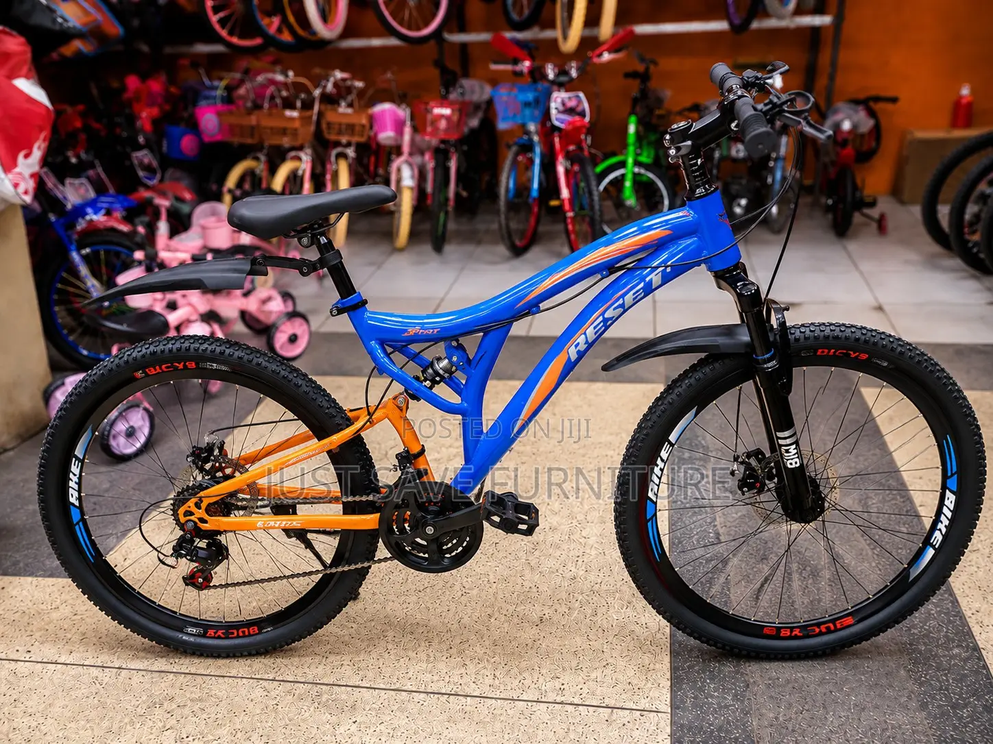 Reset 26 Inch Full Suspension Mountain Bike