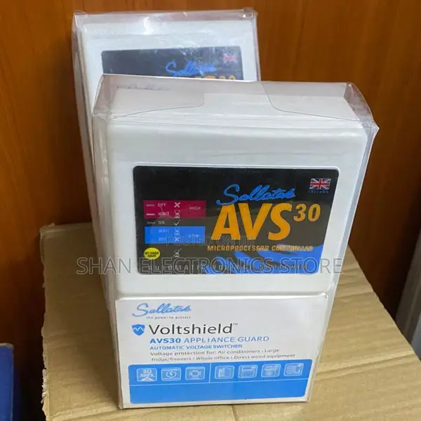 Avs 30a Automatic Voltage Switch Stabilizer Regulator Sollatek Avs30