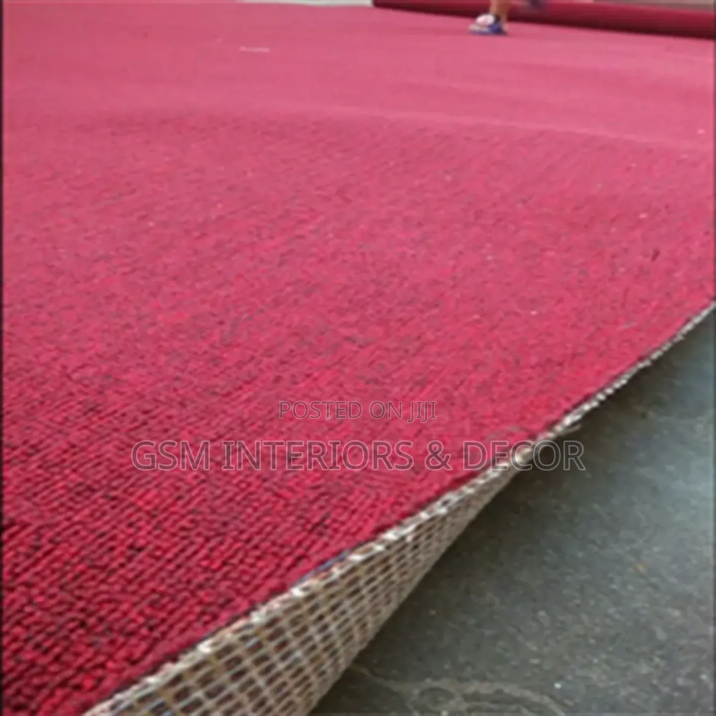 Wall to Wall Office Carpets in Blue-Maroon Variety