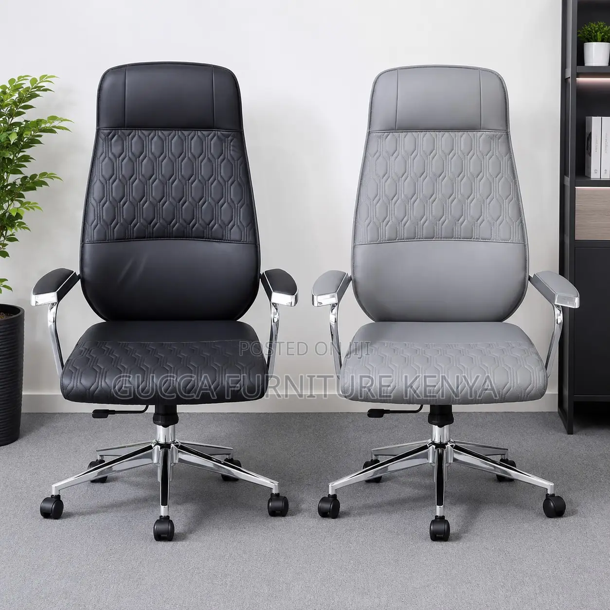 Leather High Back Ceo Task Chair