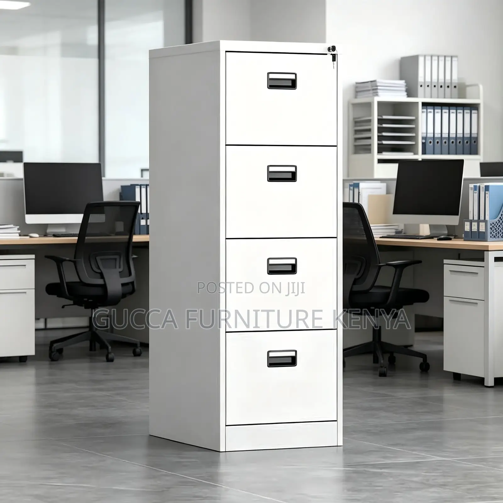 4-Drawer Steel Locker