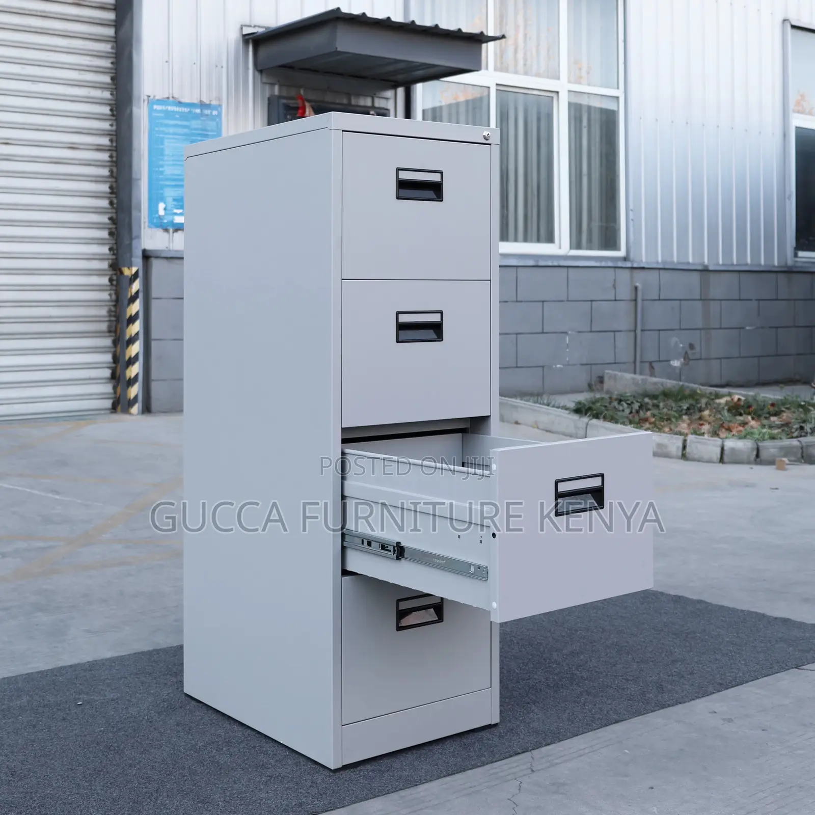 4-Drawer Steel Locker