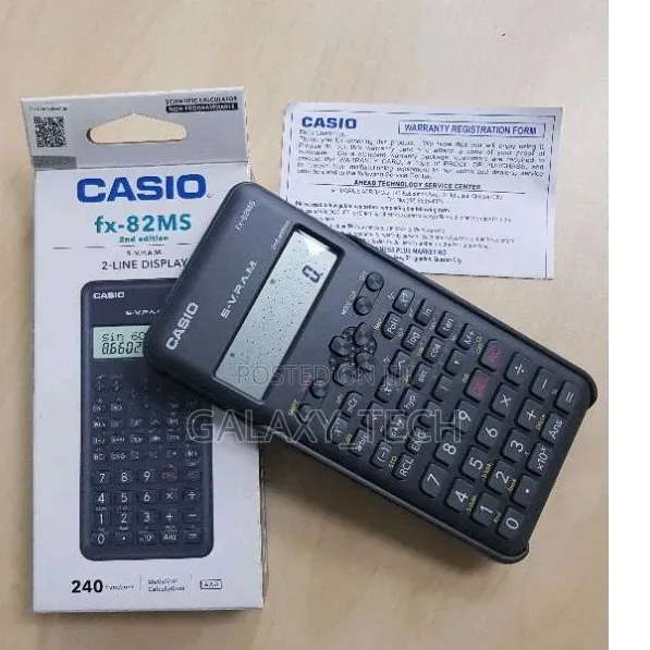 Casio Fx-82ms 2nd Edition Scientific Calculator