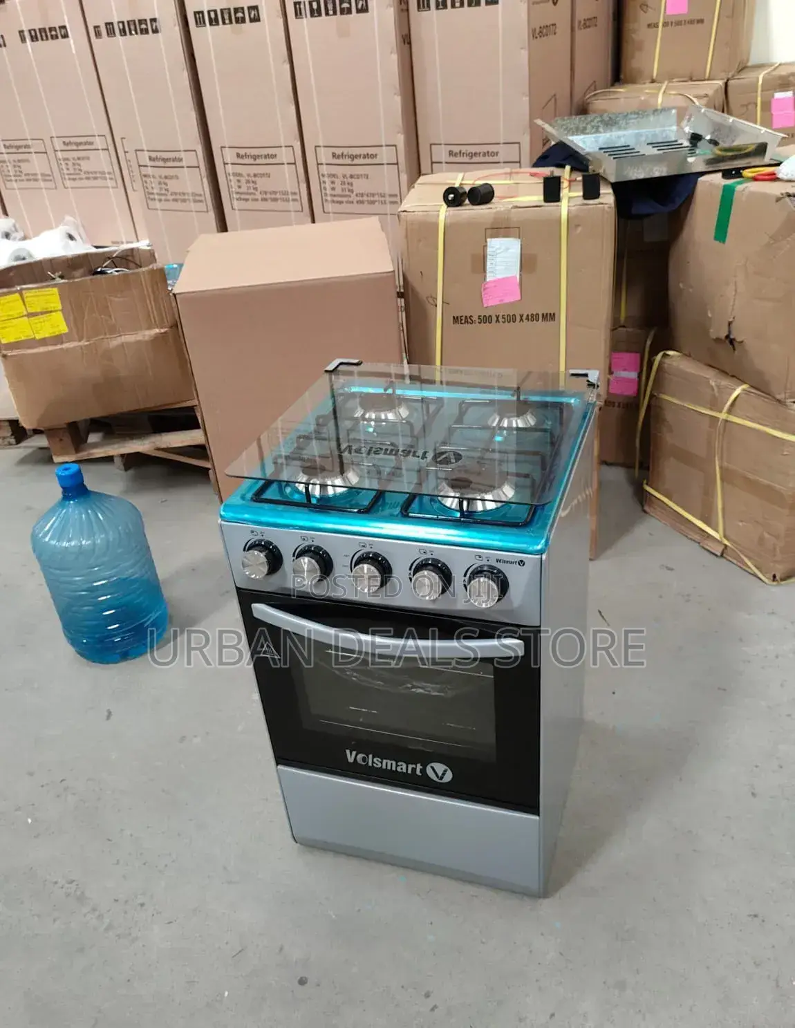 50*55volsmart Full Gas Jet Standing Cookers