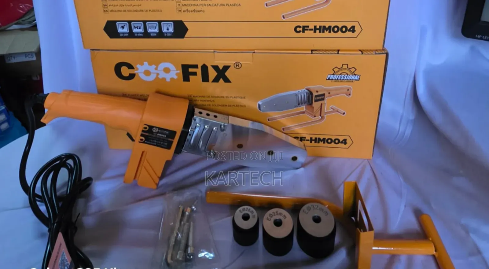 Coofix 800w Professional PPR Plastic Pipe Welding Machine – 20-32mm