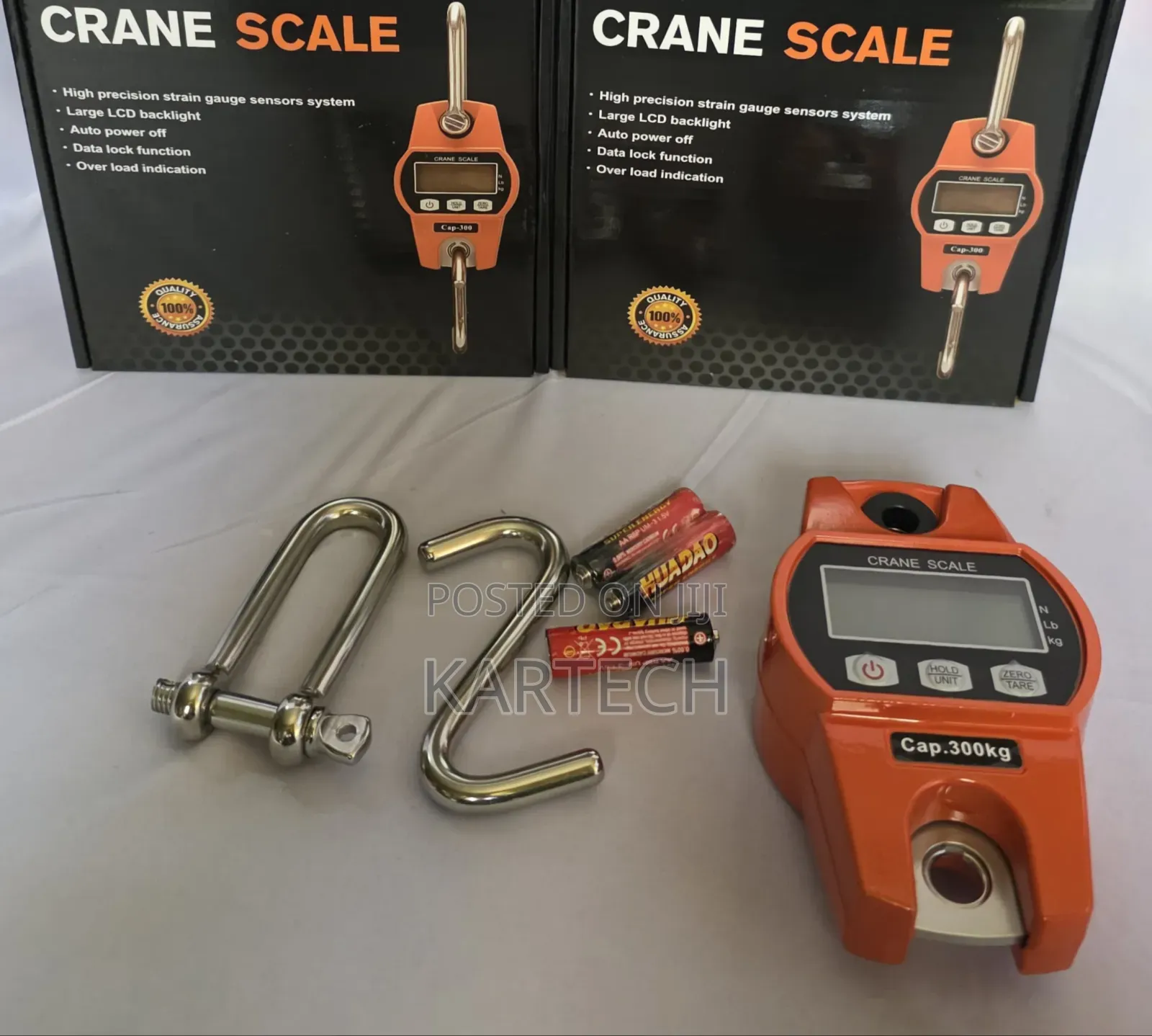 300kg Digital Crane Scale – Heavy Duty Hanging Weighing Scale