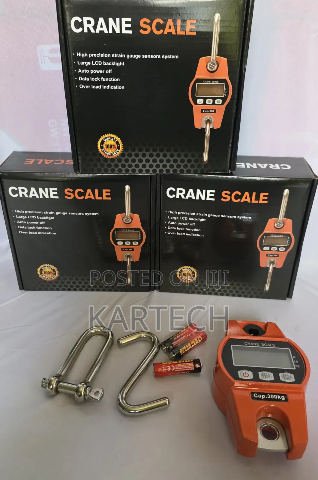 Portable 300kg Digital Crane Weighing Scale