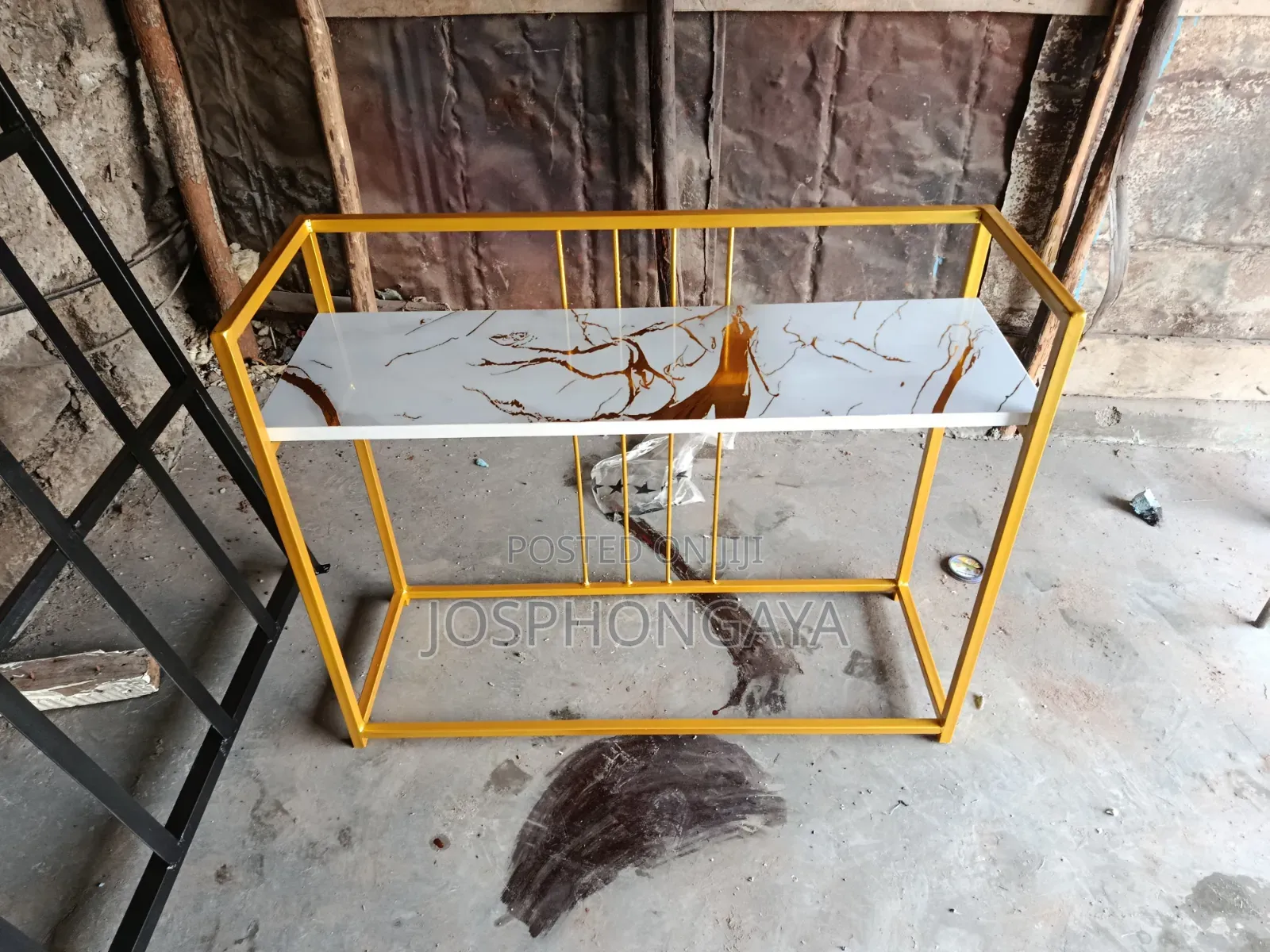 Metallic Console Table for Sell
