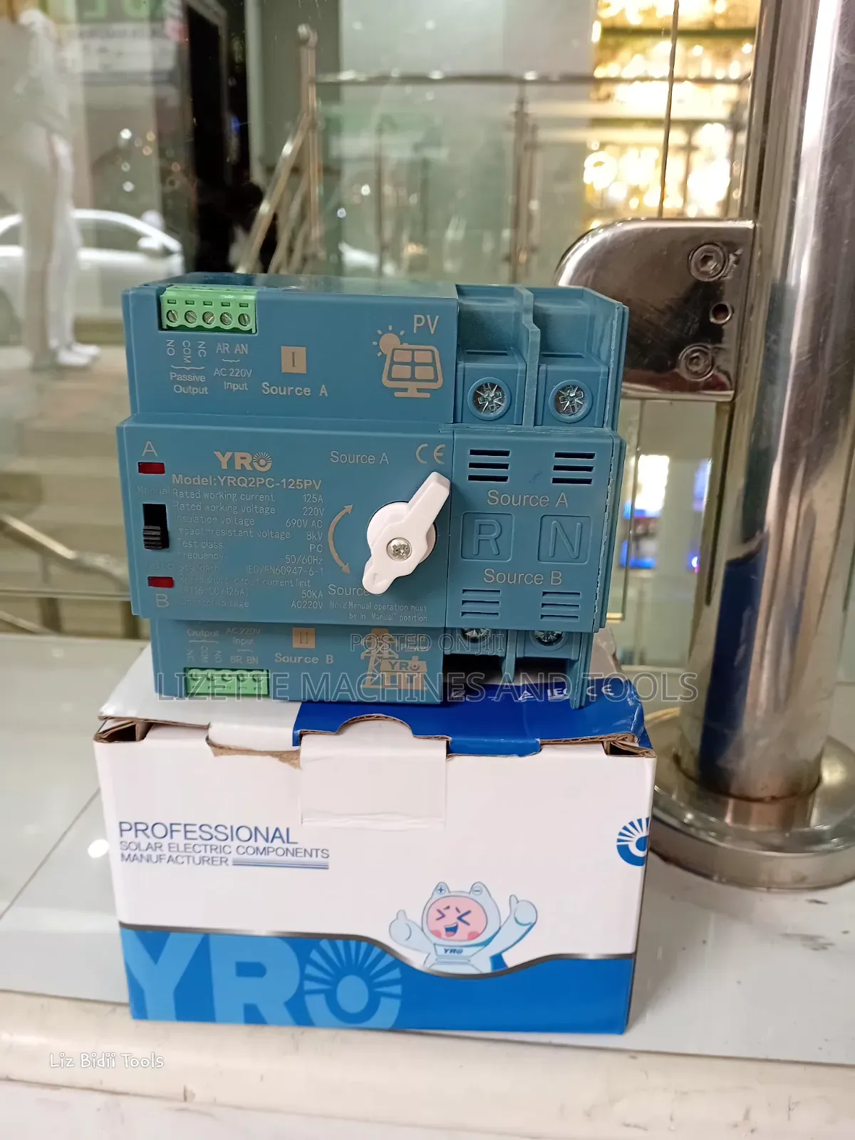 125a Yro Dual Power Automatic Change Over Switch