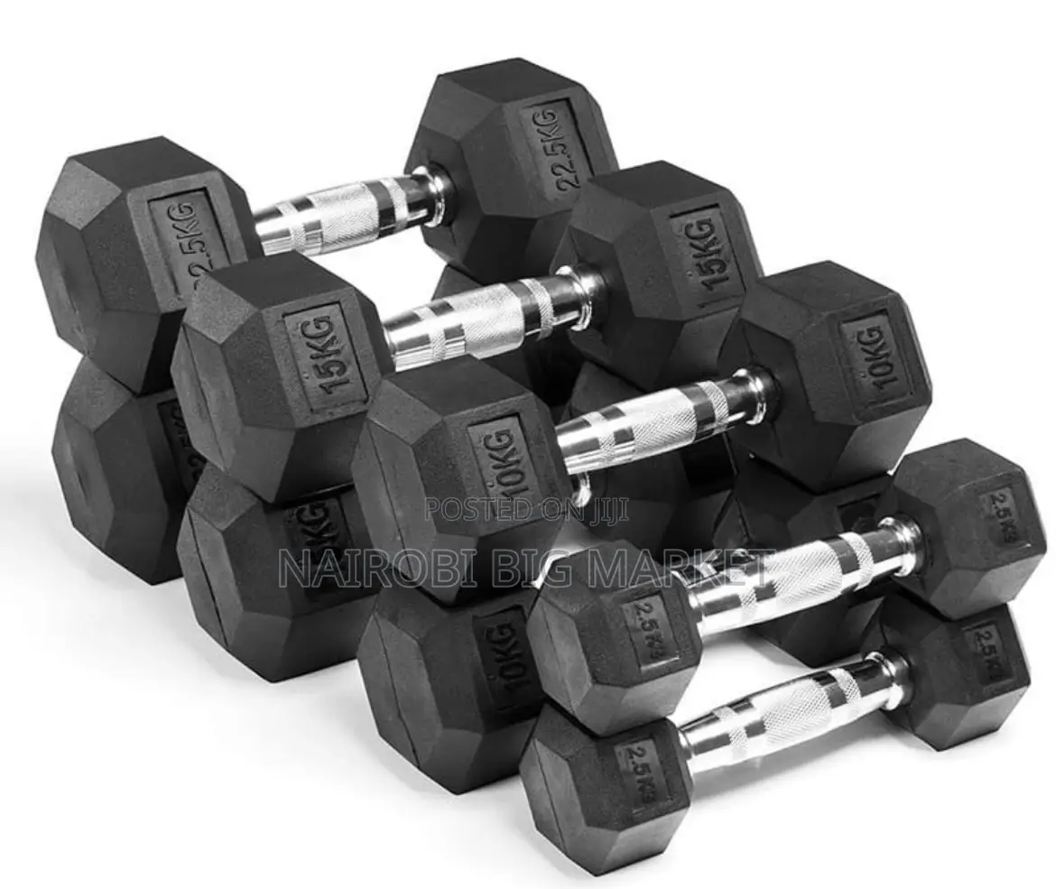 12.5kg Hexagonal Dumbbell