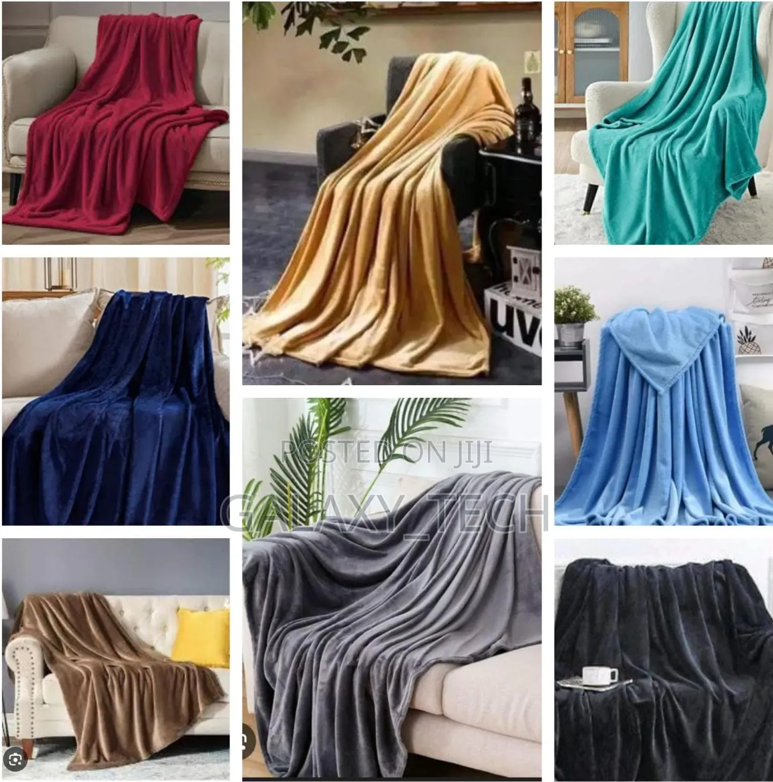 Plain Fleece Blankets(6*6)