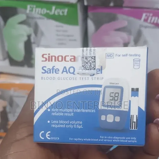 Blood Glucose Test Strips. Sinocare