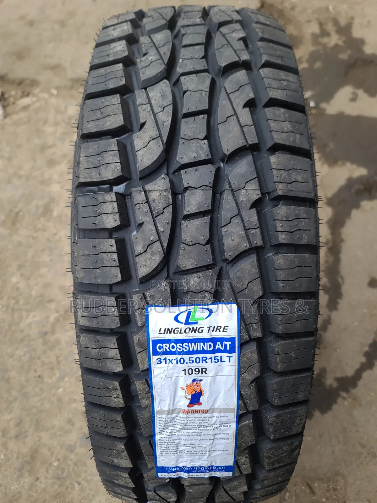 31x10.50 R15 Linglong Tyres 109r Crosswind a/T All-Terrain