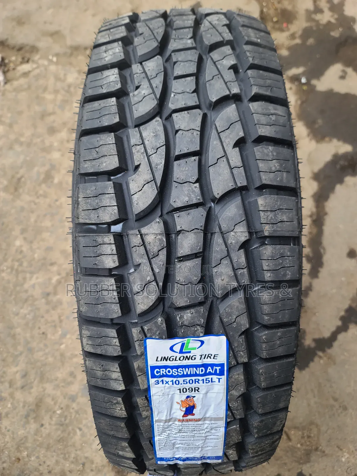 31x10.50 R15 Linglong Tyres 109r Crosswind a/T All-Terrain