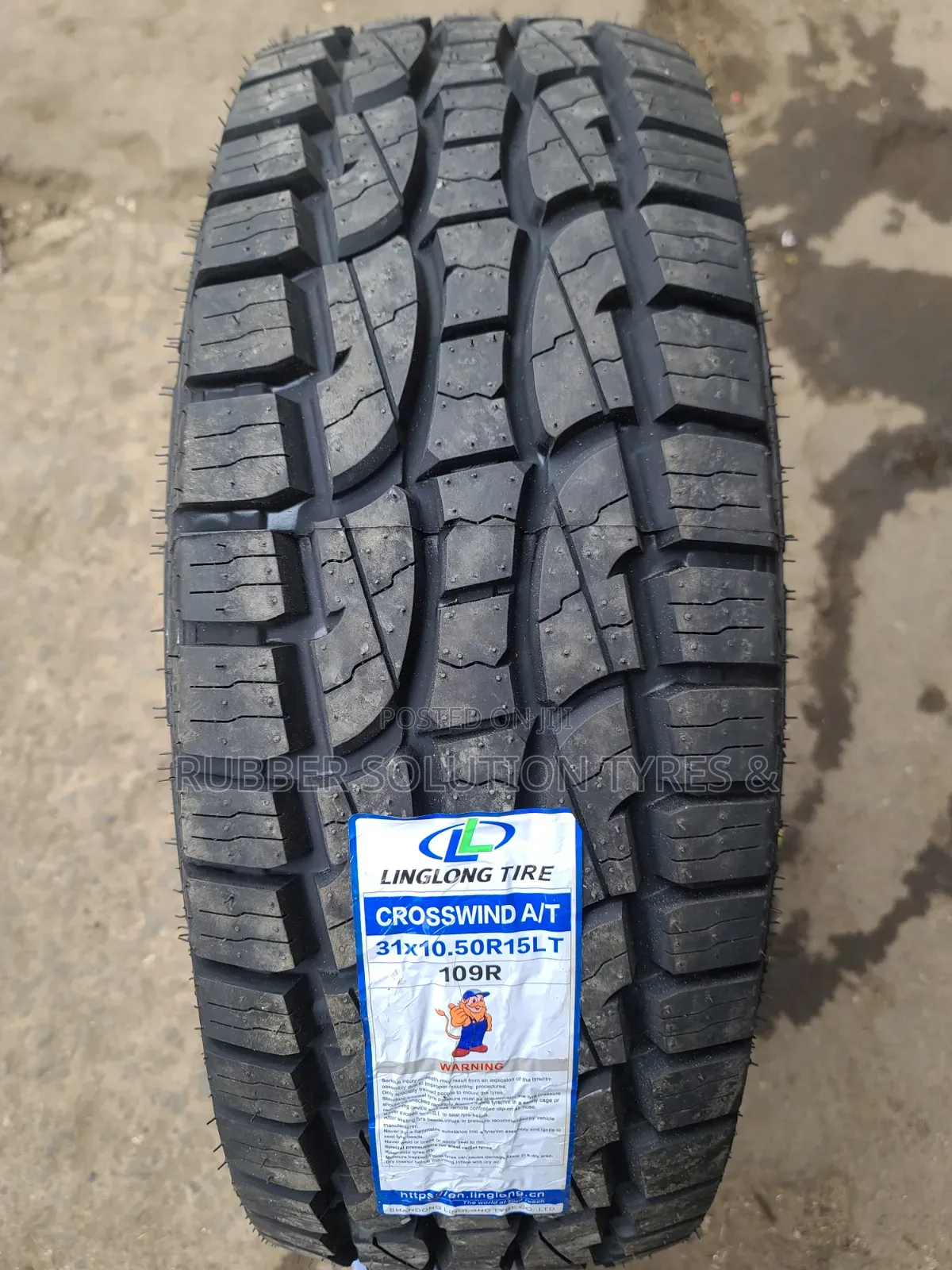 31x10.50 R15 Linglong Tyres 109r Crosswind a/T All-Terrain