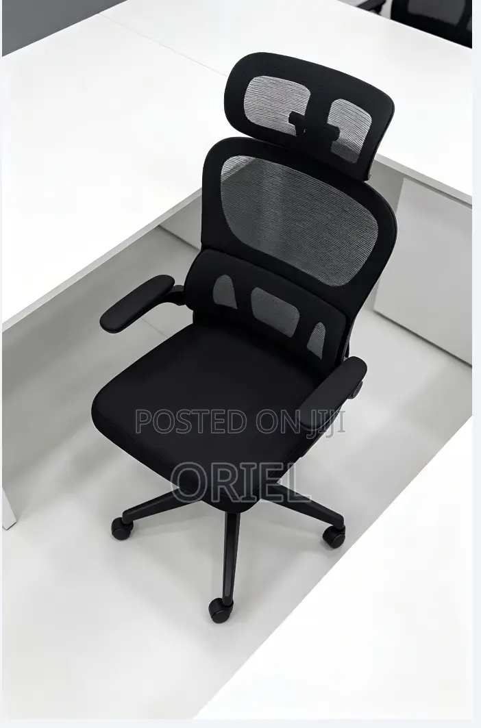 Office Chair : Adjustable Swivel High Back Ergonomic Chair