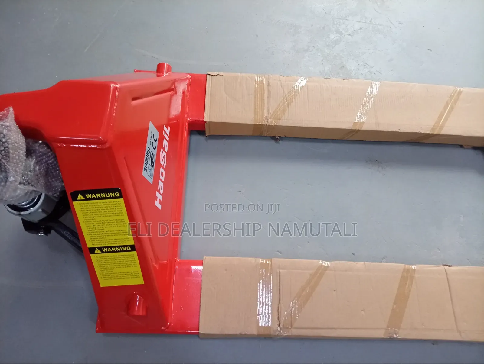 Best Quality Haosail Brand Pallet Truck 3000kg Wide