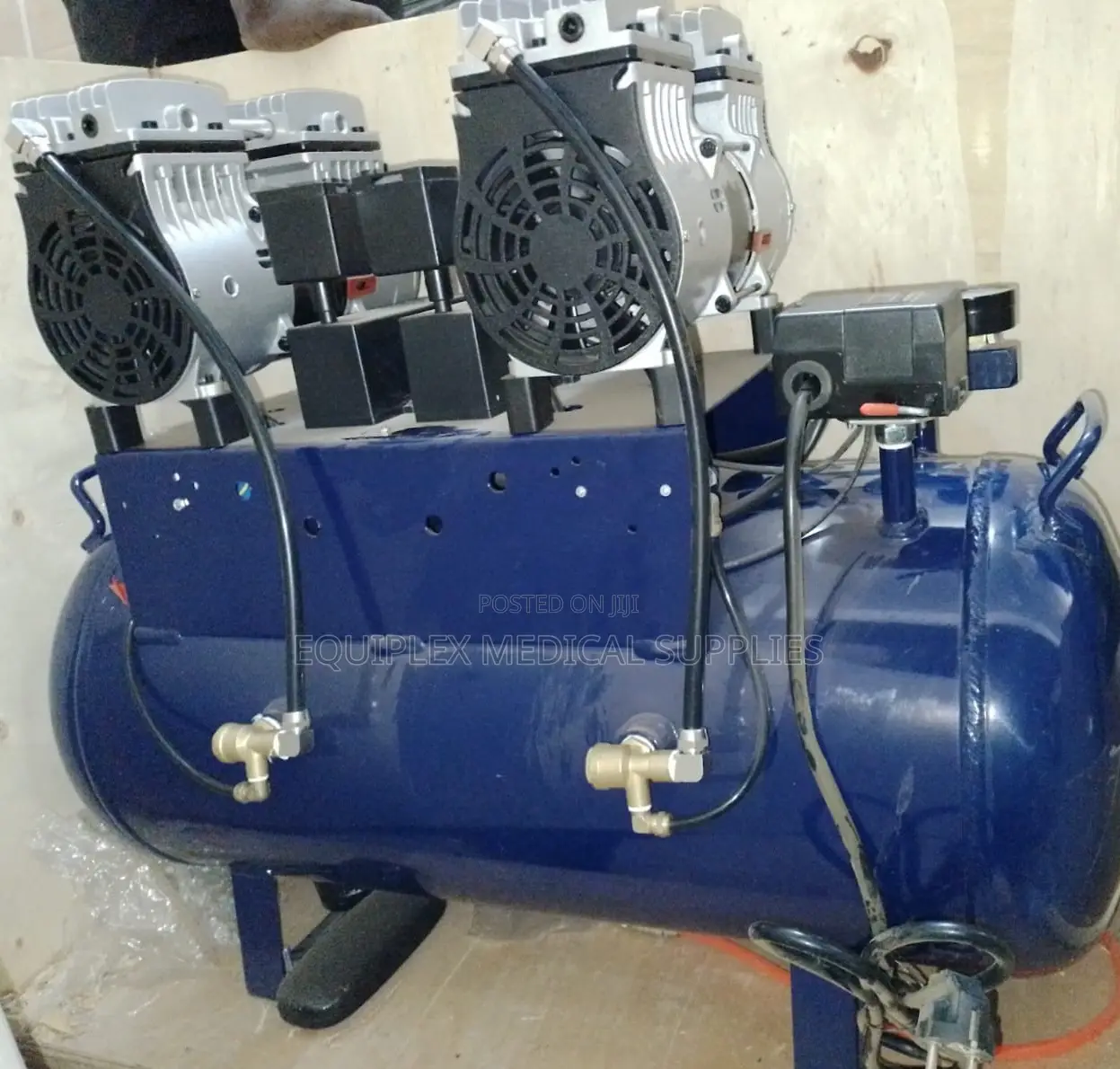 Dual Head Dental Compressor For Dental Units/Chairs