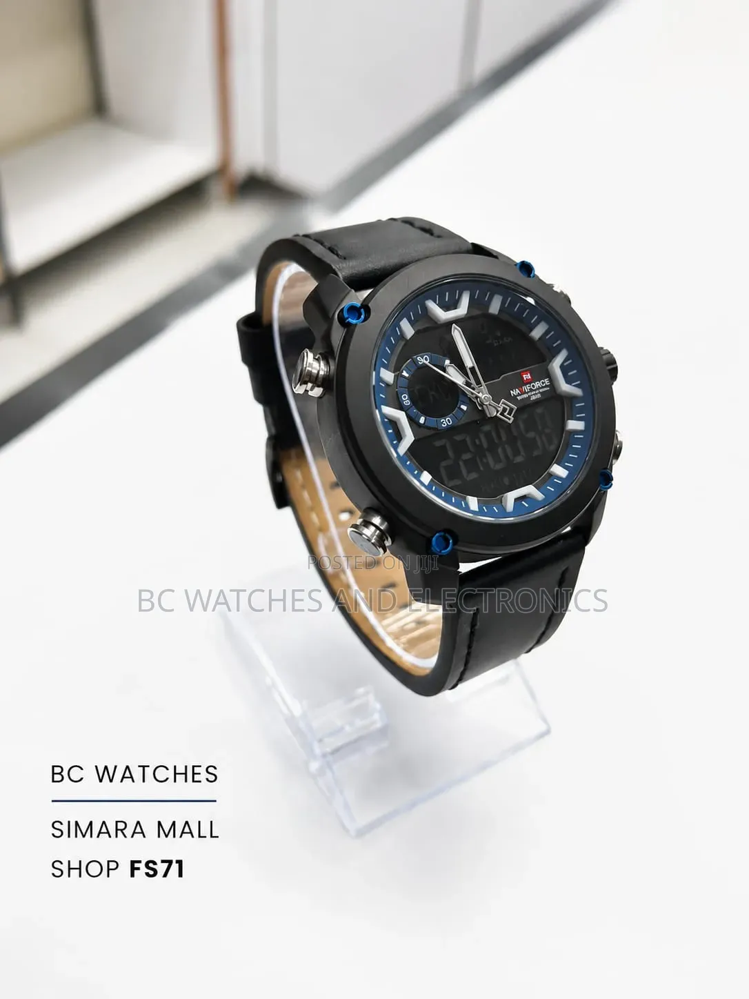 Naviforce Mens Dual Wrist Watch Nf9261