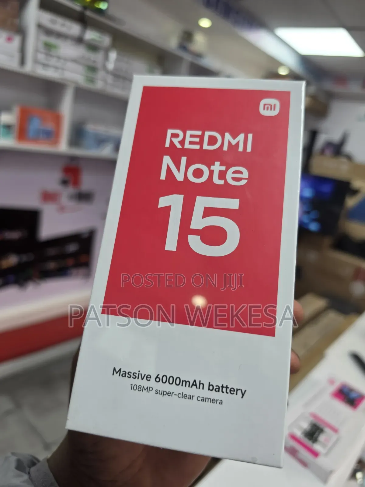 New Xiaomi Redmi Note 15 256 GB Black