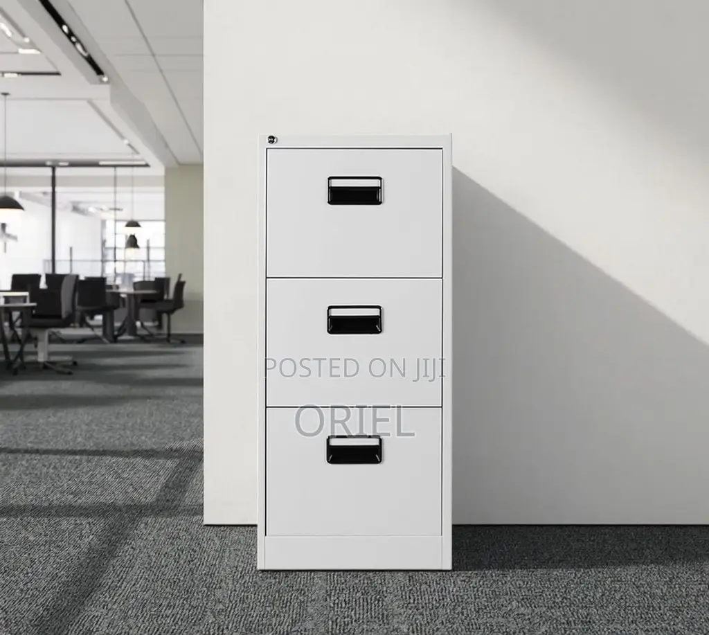 Office Cabinet : 3-Drawer File Cabinet