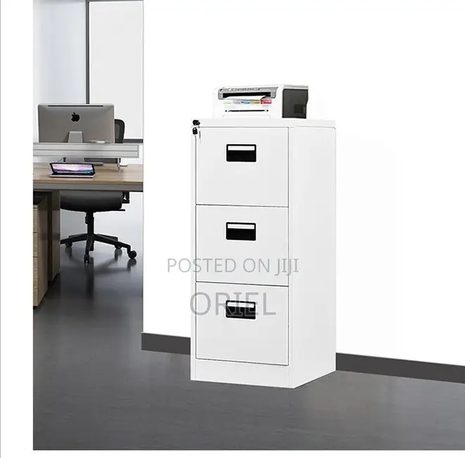 Office Cabinet : 3-Drawer File Cabinet