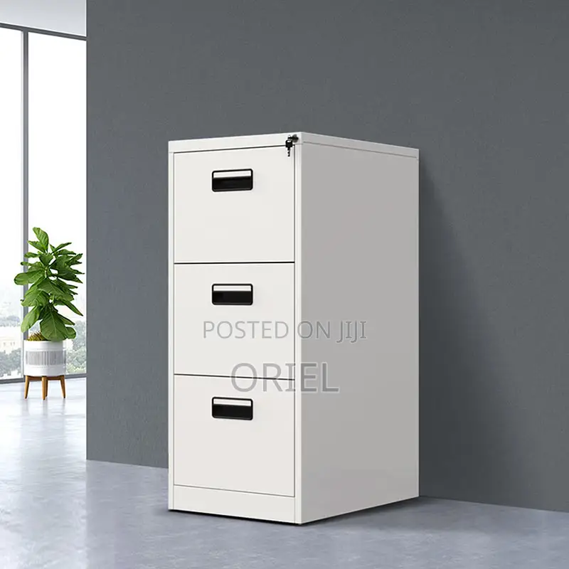Office Cabinet : 3-Drawer File Cabinet