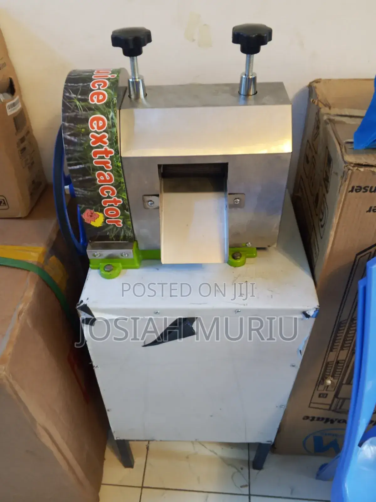 Stainless Steel Sugarcane Juicer Machine