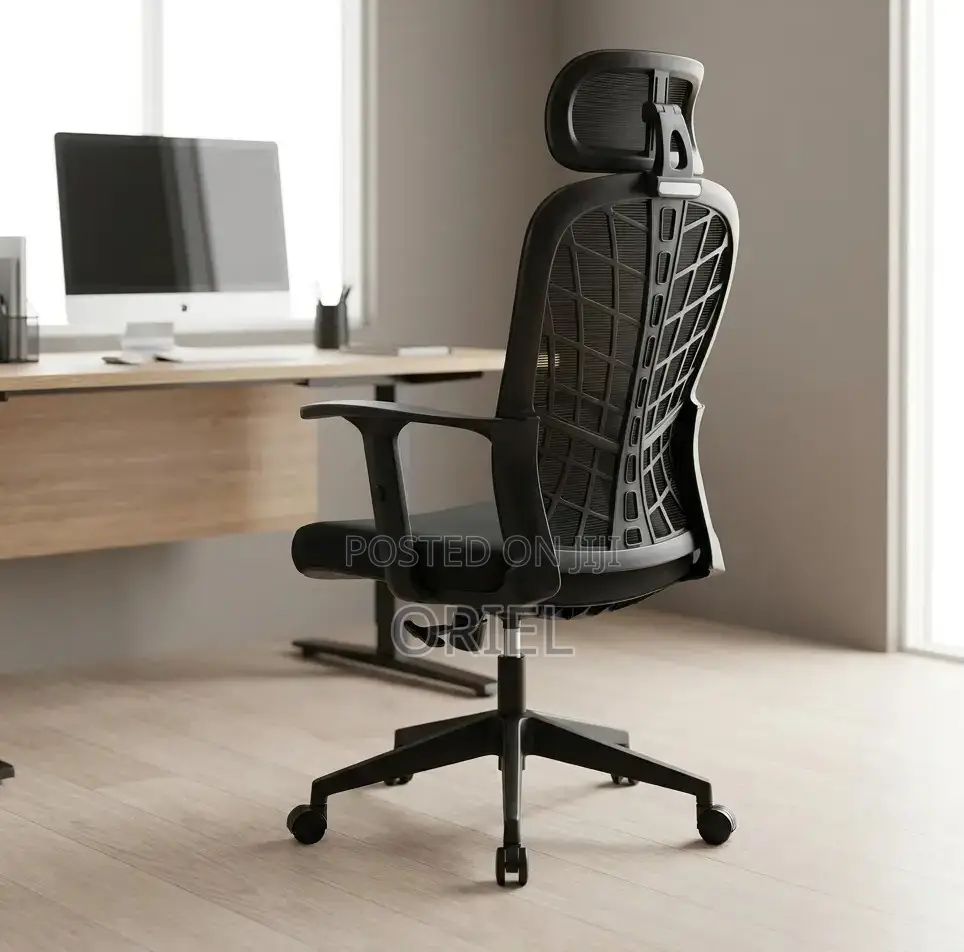 Office Chair : Mesh Back Executive Office Chair Ergonomic Design