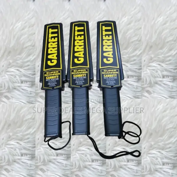 Garrett Super Scanner Handheld Metal Detector High Sensitivity Tool