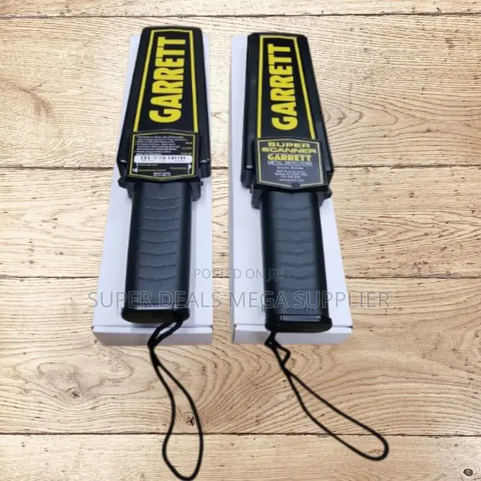 Garrett Super Scanner Metal Detector High Sensitivity Detection