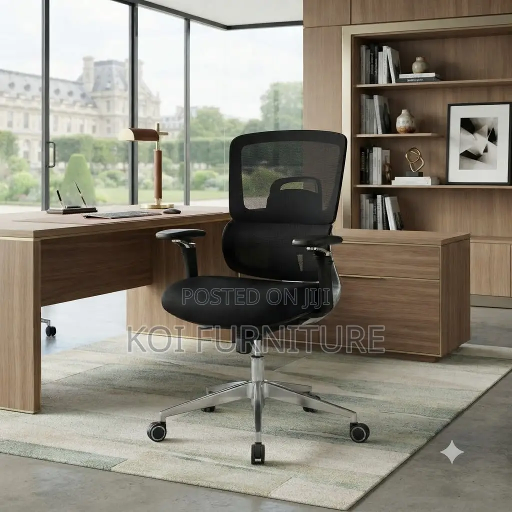 Office Chairs; Orthopedic Fully Fabric Office Chair