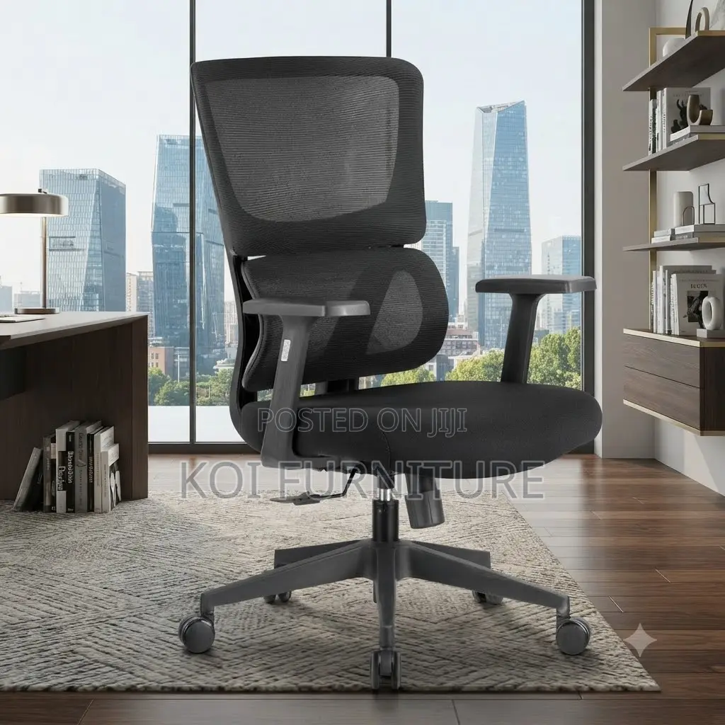 Office Chairs; Orthopedic Fully Fabric Office Chair