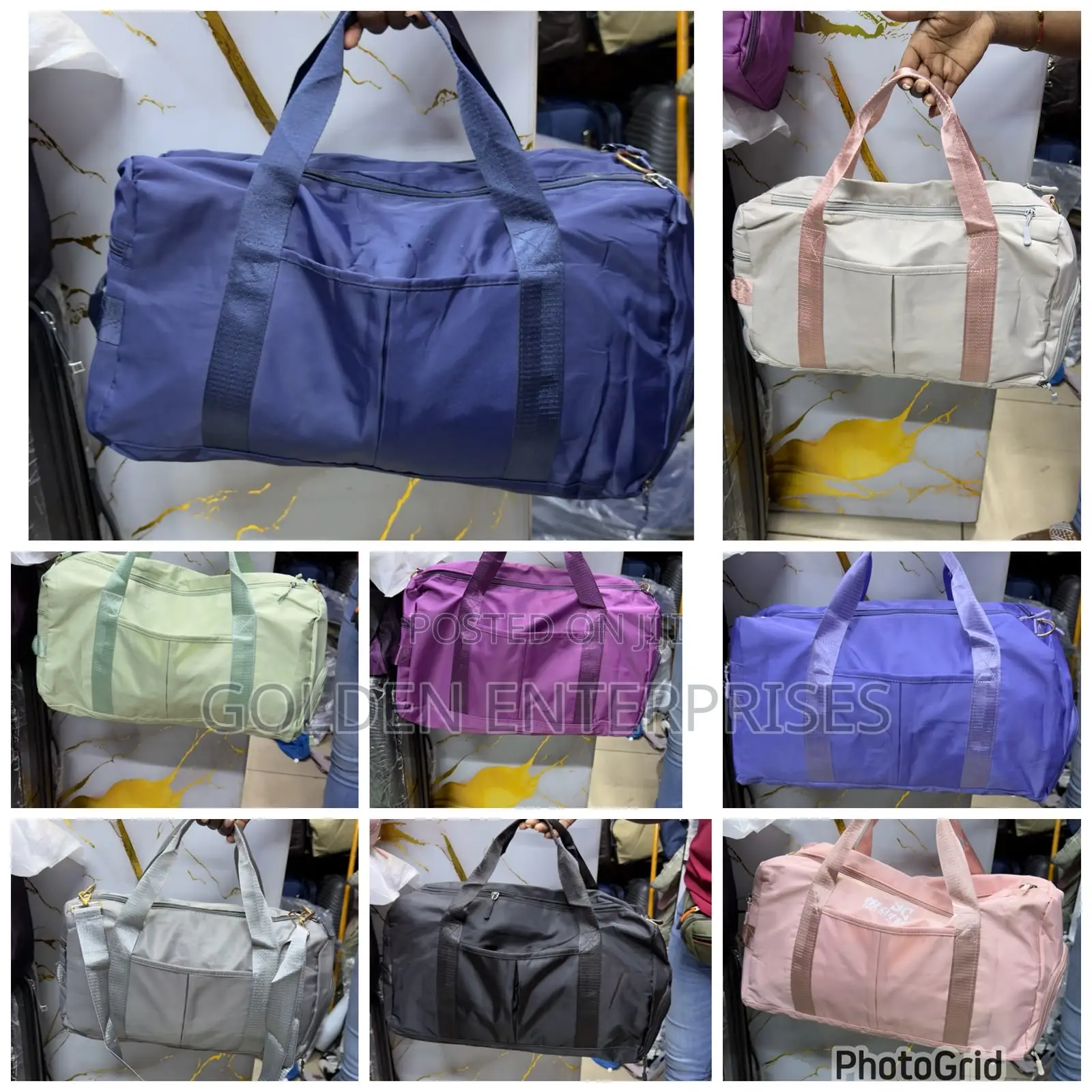Gym Duffle Bag With Shoe Compartment