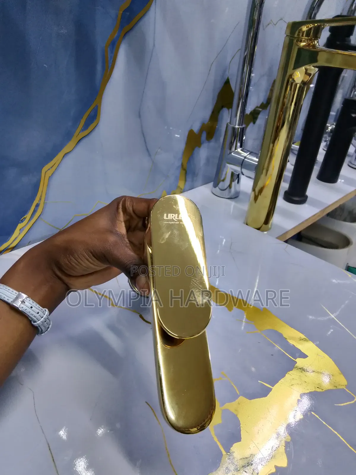 Lirlee Gold Basin Mixer (Gold