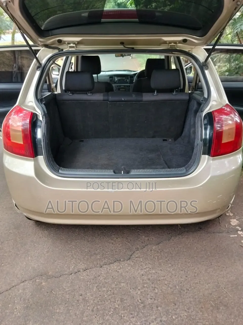 Toyota Allex 2003 Gold