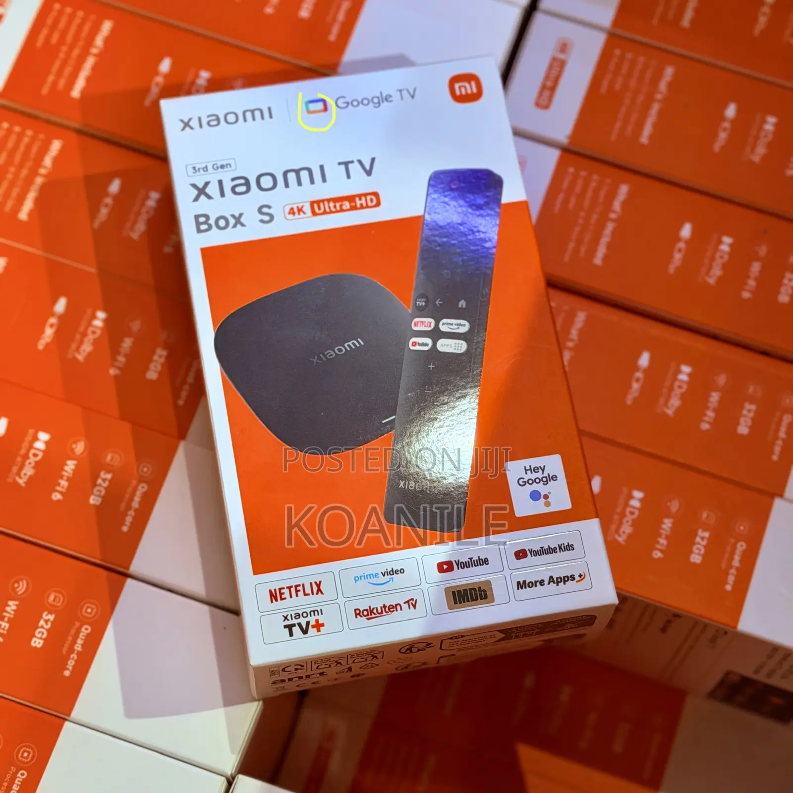 (Colored Logo) Xiaomi Tv Box 3rd Generation - New