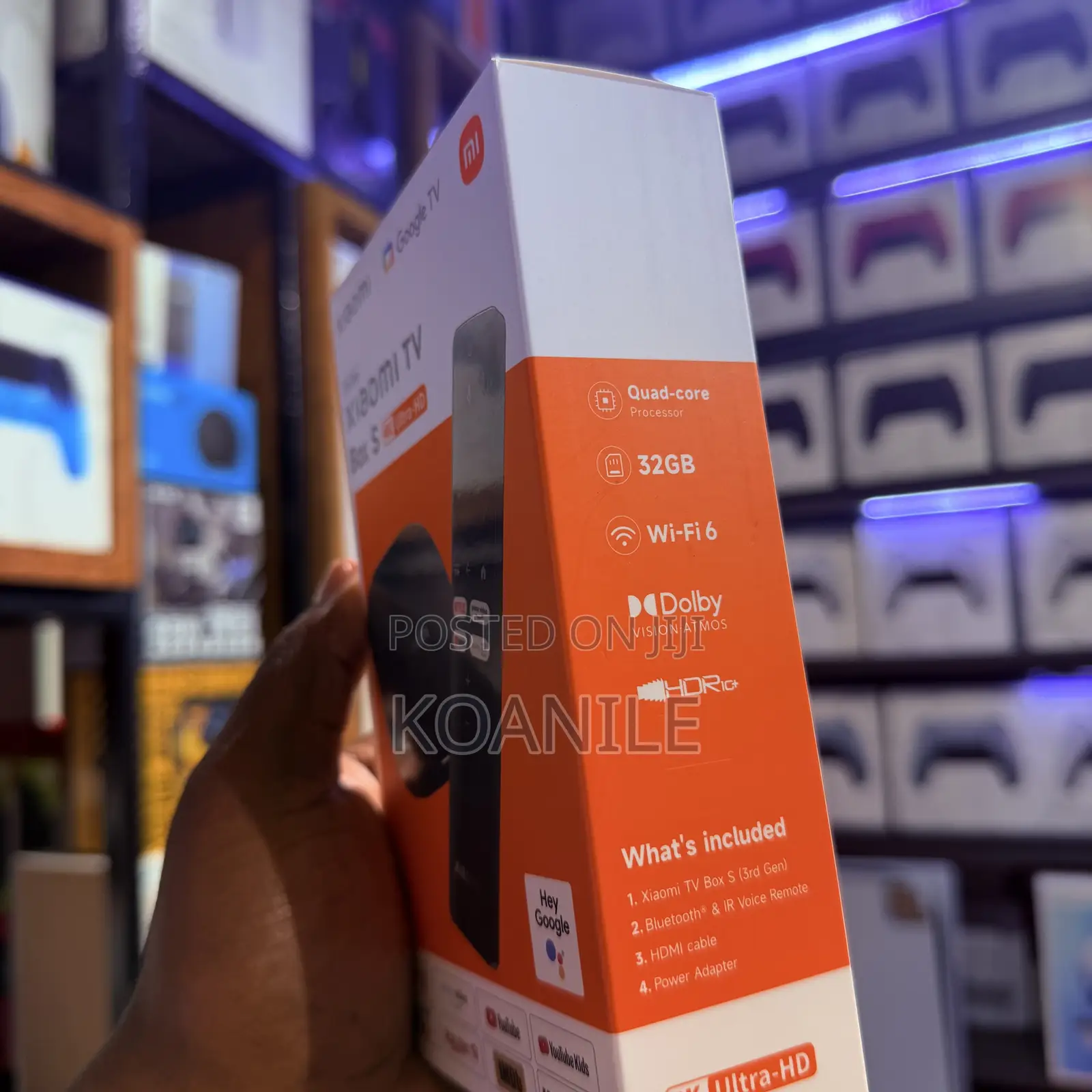 (Colored Logo) Xiaomi Tv Box 3rd Generation - New