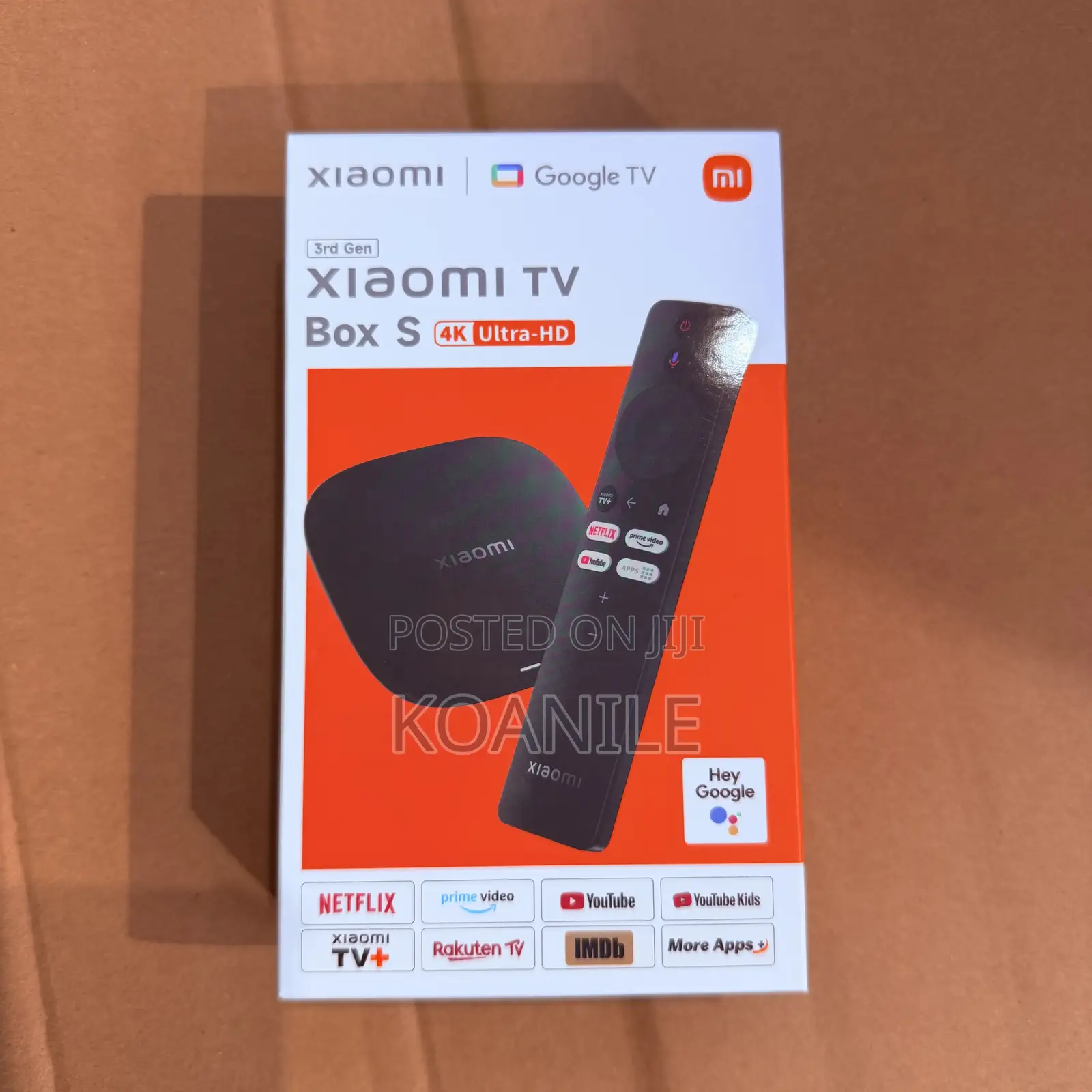 (Colored Logo) Xiaomi Tv Box 3rd Generation - New