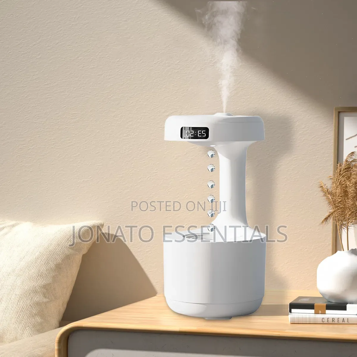 Anti-Gravity Air Humidifier - 800ml Led Desktop Office Humidifier